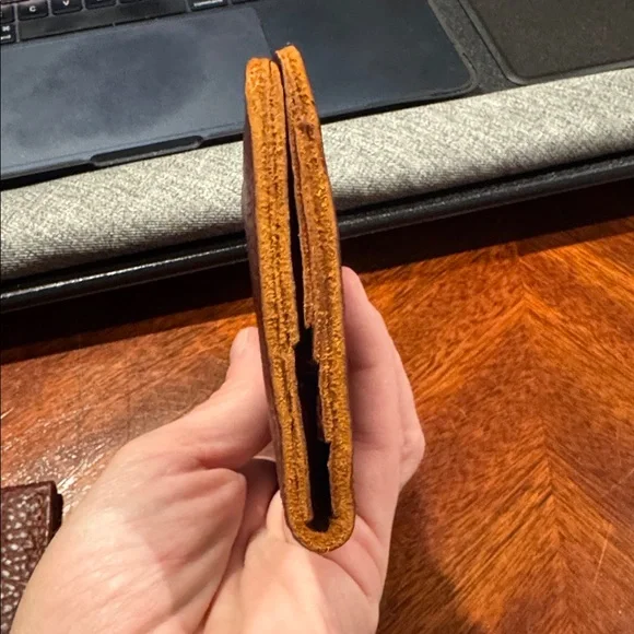 Portland Leather Goods Bifold Wallet and Mini Envelope Wallet in Nutmeg Bundle! - Picture 16 of 16